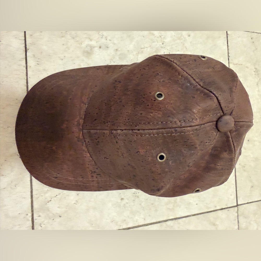 Brown Cork Baseball Cap From Portugal - Picture 2 of 7